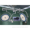 Double dome round OT lamp with camera system